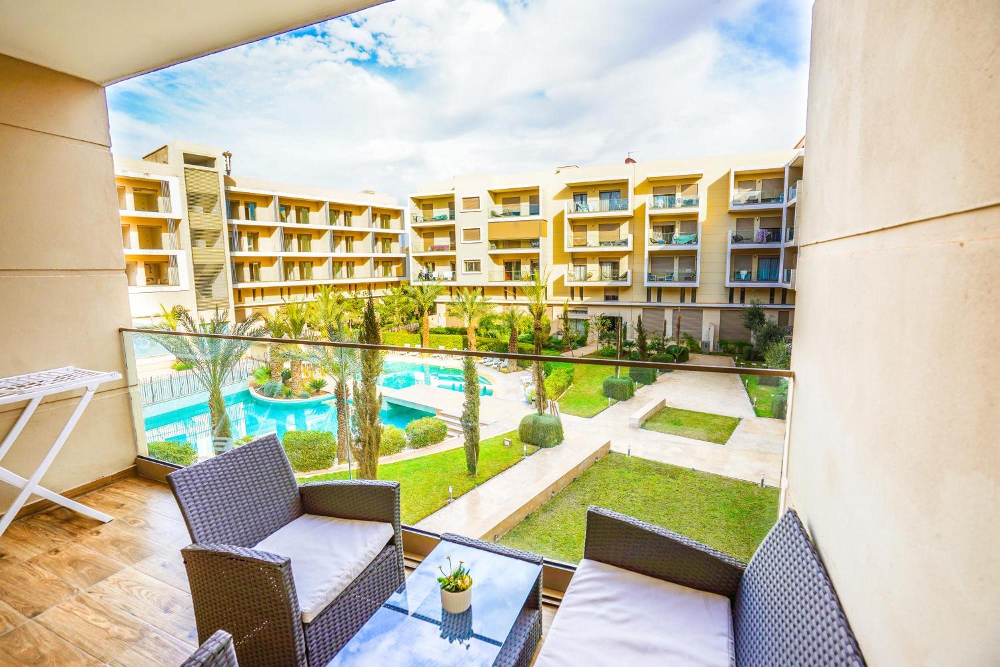 Apartment Pool Marrakech مراكش المظهر الخارجي الصورة